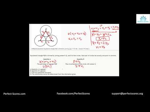 GRE Quantitative Comparison Hard Questions (170 Level)