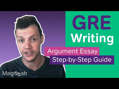 GRE Writing A Step-by-Step Guide to the GRE Argument Essay