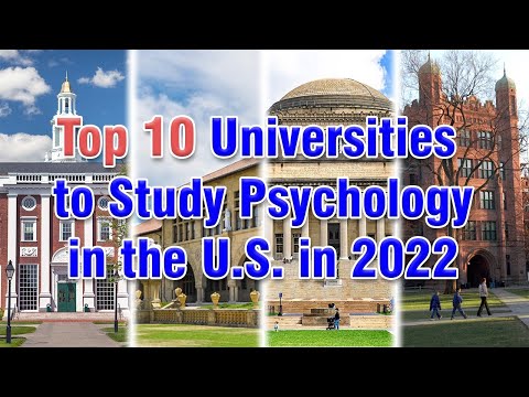 Best Psychology Universities in US || Top 10 Best Universities in the US for Psychology Studies