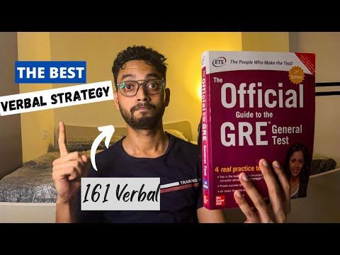 GRE Verbal strategy for scoring 160+ | GRE Preparation Tips