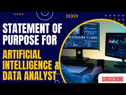 SAMPLE STATEMENT OF PURPOSE FOR APPLIED ARTIFICIAL INTELLIGENCE AND DATA ANALYTICS