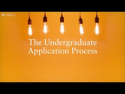 The Undergraduate Application Process at Cambridge University | #GoingToCambridge