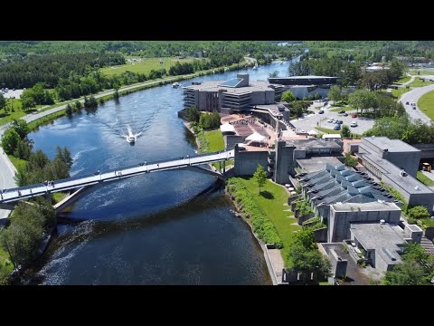 TRENT University Peterborough Ontario Canada Beautiful University in Nature