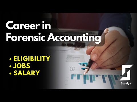 Career in Forensic Accounting (Eligibility, Jobs and Salary) || Forensic Science ||