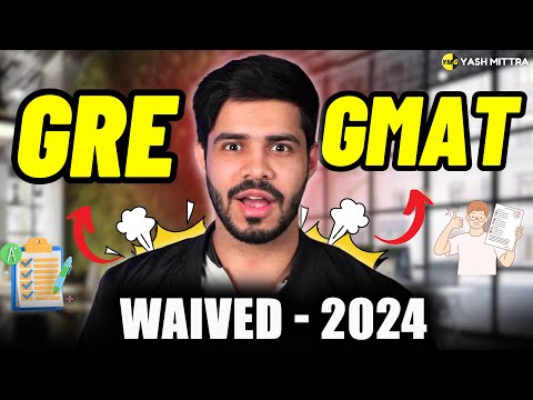 Universities waiving off GRE/GMAT for Spring/Fall 2024