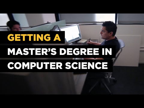 Getting a Master's Degree in Computer Science