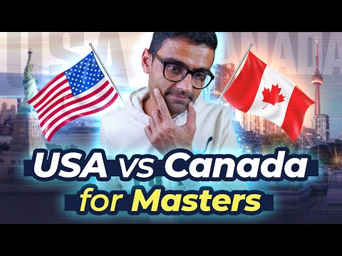 USA vs Canada For Masters Studies