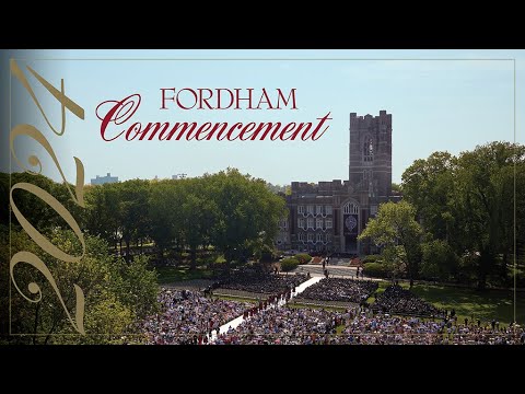 Fordham University Commencement 2024