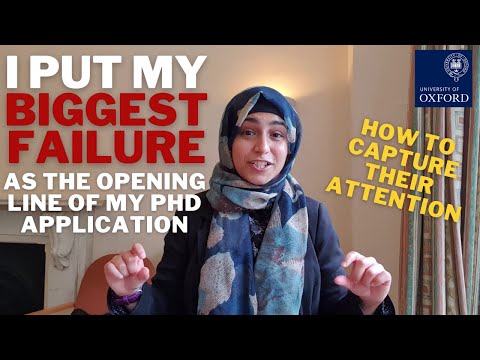 Part 3: How to START a personal statement for PhD applications | Beginning a PhD personal statement