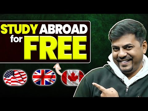 How to Study Abroad in 2025 for Free? | Fully Funded Scholarships | Harsh Sir