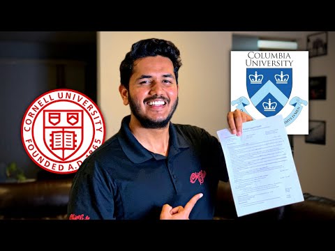 How this SOP got him Into ivy league universities