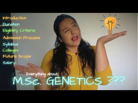 M.Sc. Genetics | LIFE SCIENCETASTIC