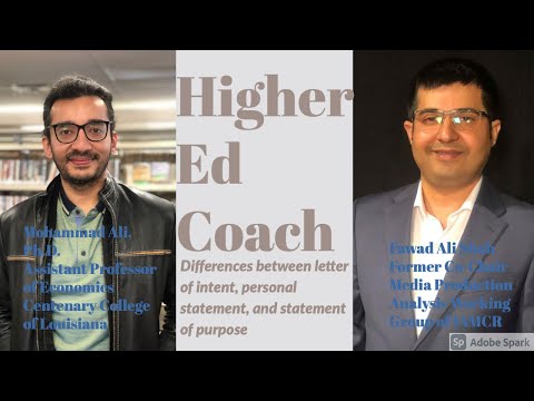 Differences Between Letter of Intent, Personal Statement, and Statement of Purpose