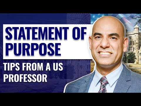 How to Write a Statement of Purpose (SOP) for MS/PhD Admissions | Tips from a US Professor