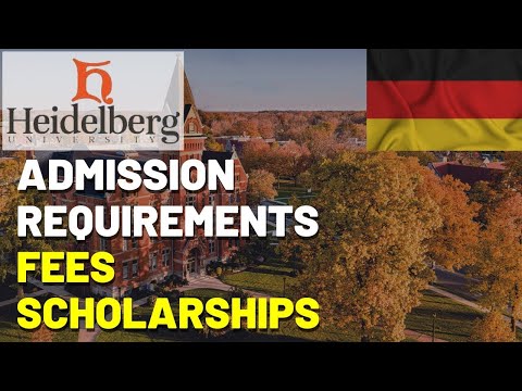 How to Apply to the Heidelberg University | Admission Requirements | Fees for International Students