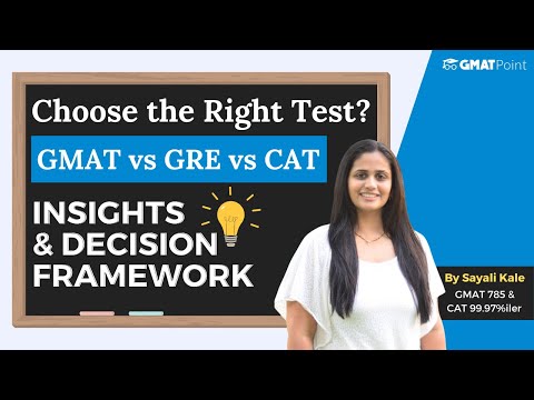 GMAT vs GRE vs CAT: Which Test is Right for You? | Insights from Topper (GMAT FE 785, CAT 99.97%ile)