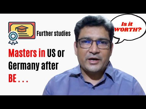 Is Masters In US or Germany worth it after BE?