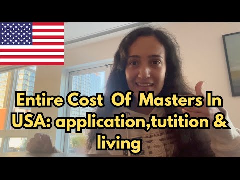 How Much Money Will You Spend Studying In USA |Application Cost, Tuition Fee,Living Expenses