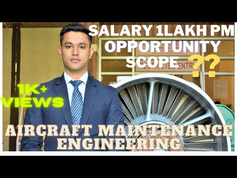 Scope, Opportunities & Salary in AME (Aircraft Maintenance Engineering) Field | FLYING WING