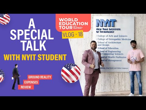 A Special talk with NYIT Student | Reviews | Expenses | Ground Reality | Study in USA 🇺🇸