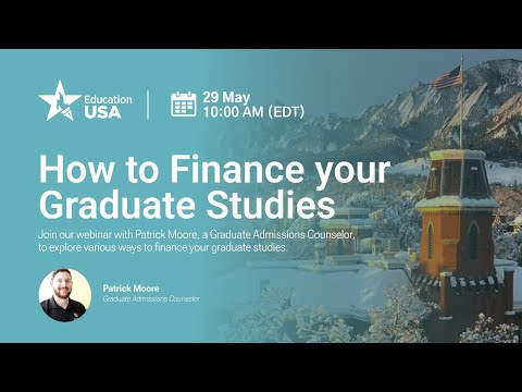 How to Finance your Graduate Studies in the US?