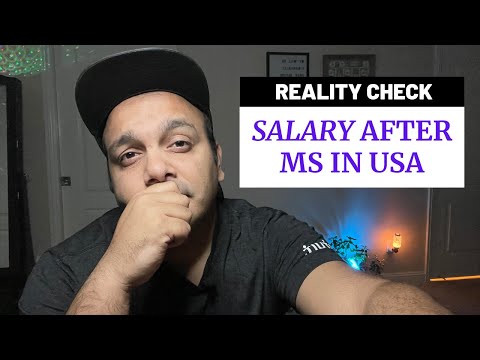 Salary After Masters In  USA  |  HERE'S YOUR REALITY CHECK