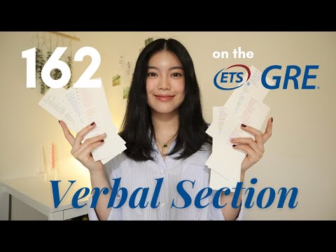 How I Got a 162 on the GRE VERBAL REASONING Section in 2 Months | 2024