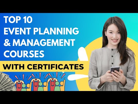 Top 10 Event Planning and Management Courses Online with Certificate