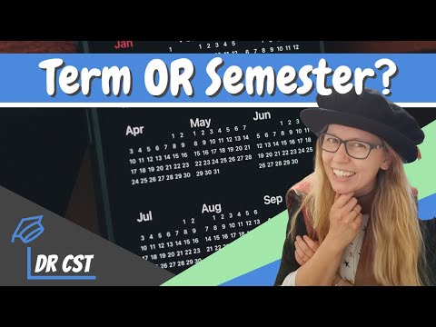 UNIVERSITY TERMS & SEMESTER - How UK universities divide up the academic year! #universitycareers