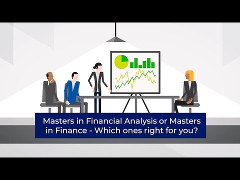 Masters in Financial Analysis or Masters in Finance - Which one's right for you? | LBS