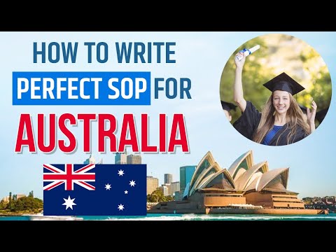 How to Write SOP for Australian Student Visa?