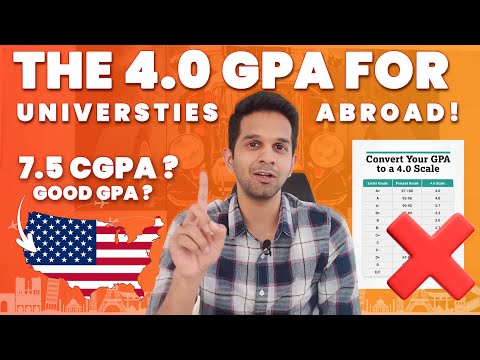 Converting 10CGPA to 4.0 GPA &  What a Good GPA Is for MS in USA 🇺🇸 | Study Abroad ✈