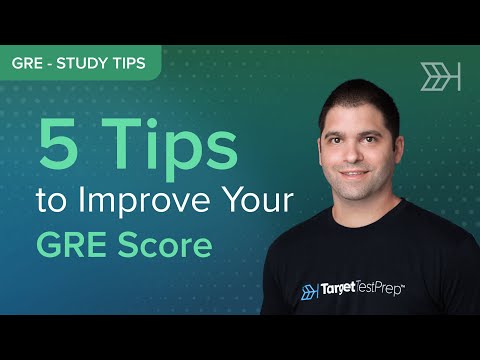 5 Tips to Improve Your GRE Score