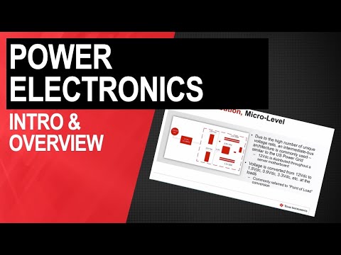 Introduction to Power Electronics - Overview