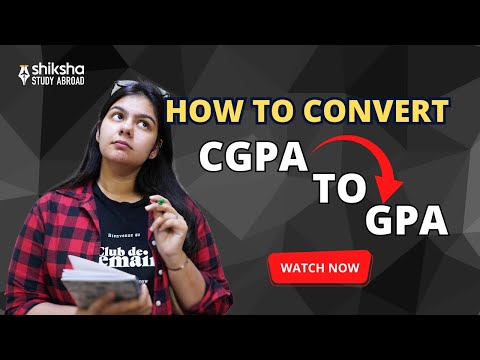 How to Convert 10 CGPA to 4.0 GPA | The Difference Between CGPA and GPA