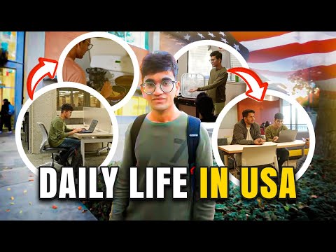 A Real Day In the Life of An Indian Student in USA!