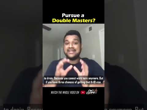 Can You Handle A Double Masters Degree?