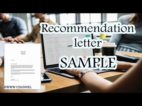 SAMPLE RECOMMENDATION LETTER FOR EMPLOYEE FROM EMPLOYER