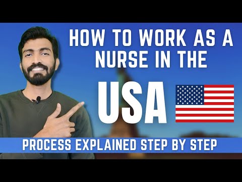 How to become a Registered Nurse in the United States being foreign educated | Become a Nurse in USA