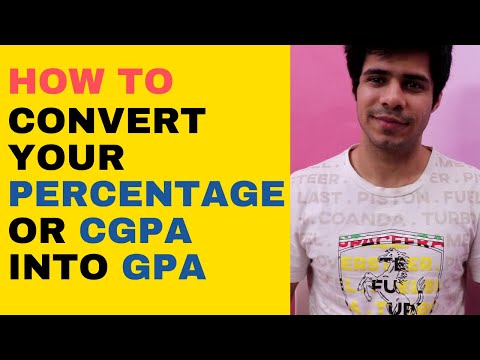 Convert Percentage or CGPA to GPA accurately || Percentage, GPA, CGPA (All conversions)