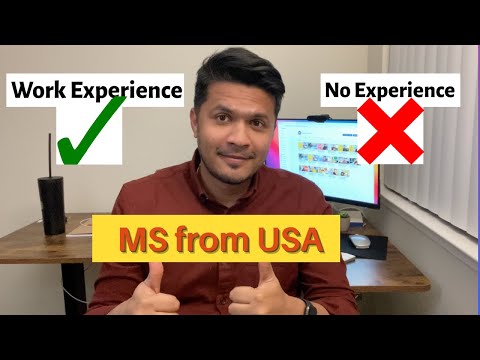 Work experience before MS in USA? | Ambarish Dongre #MS  #MSfromUSA