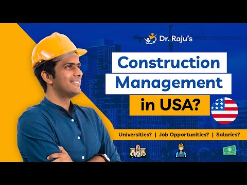 MSc Construction Management in USA: Jobs & Top Universities | Dr Raju's Consultancy