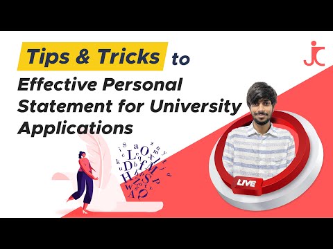 How to write an Effective Personal Statement for University Applications?