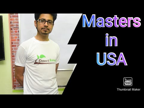 MS in USA | Masters in USA for Indians | For Life science candidates