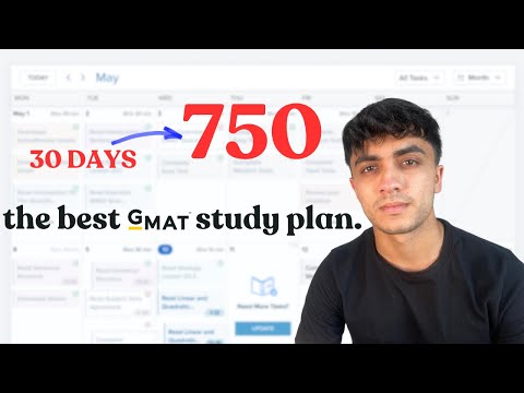 Steal this GMAT study plan to get a 750 in 30 days