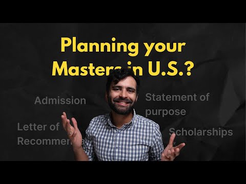 Planning your masters in US? Watch this! 🇺🇸