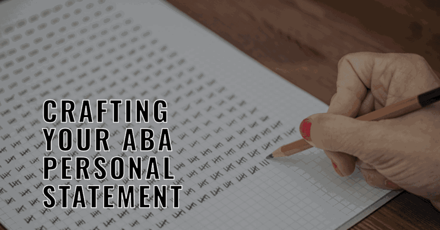 personal statement for aba program