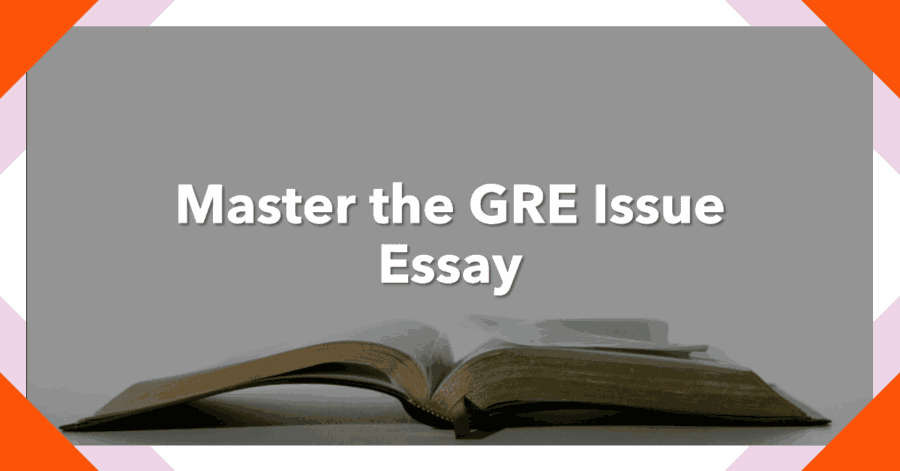 gre sample issue essay