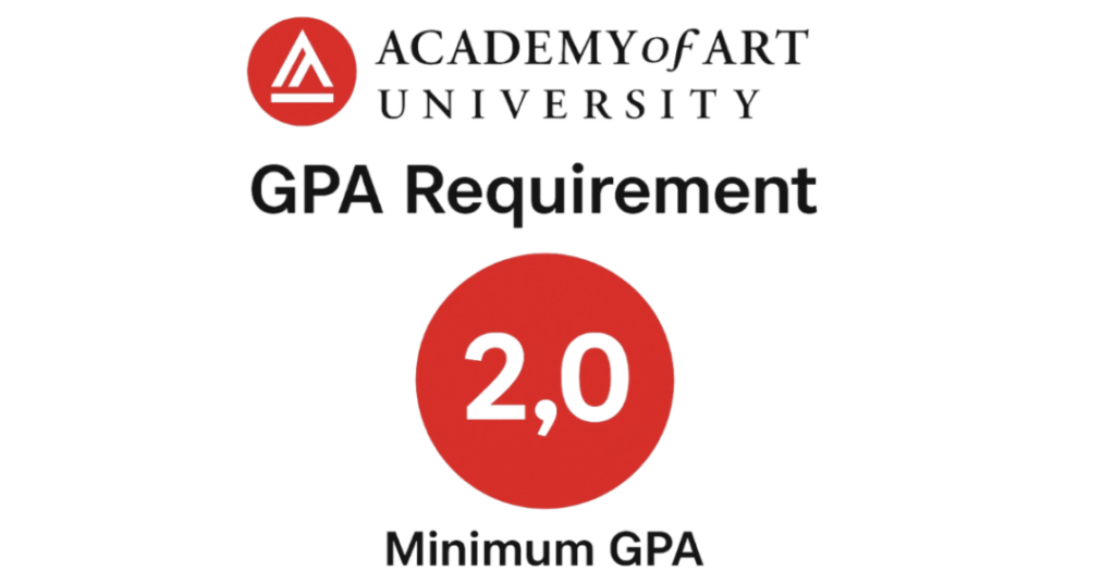 What are the Academy of Art University GPA Requirement and Acceptance Rate for Indian Student Admission? 2 academy of art university gpa 2