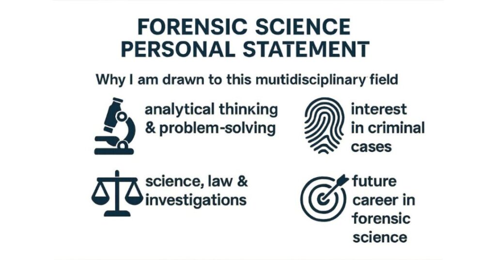 How To Write Criminology & Forensic Science Personal Statement Example 1 forensic science personal statement examples